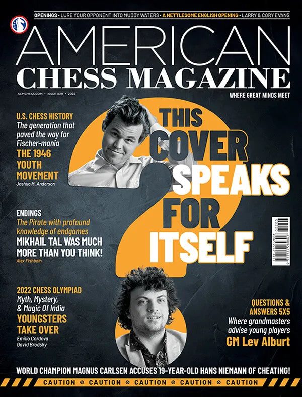 CLEARANCE - AMERICAN CHESS MAGAZINE Issue no. 29 at House of Staunton