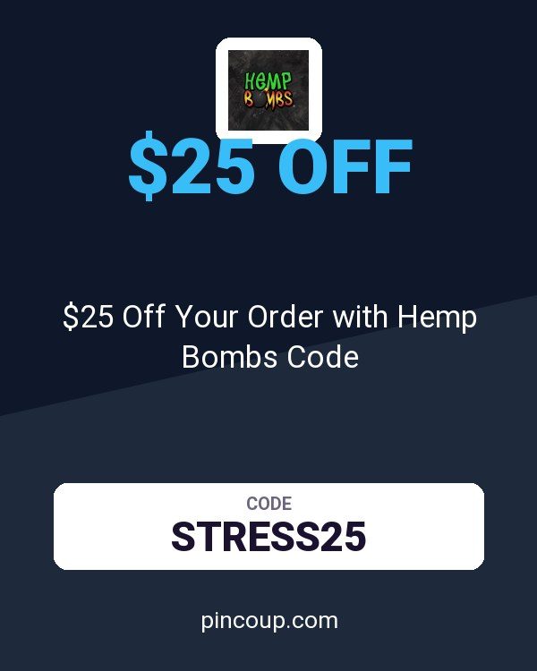 $25 Off Your Order with Hemp Bombs Code