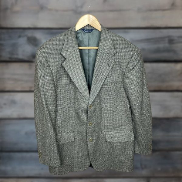 Biella Sport Coat Mens 40r Brown Multicolor 100% Wool Usa Made Three Buttons, Men's (Size Xxs) at Grailed