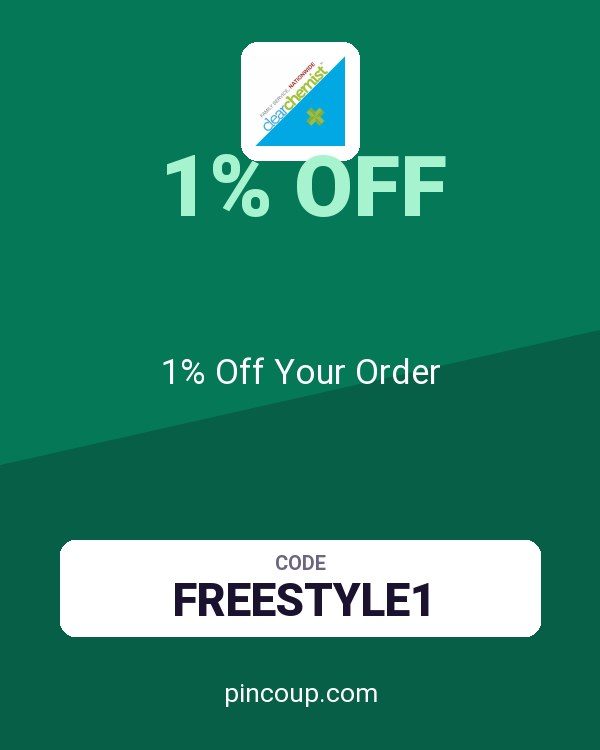 Clear Chemist coupon: 1% Off Your Order