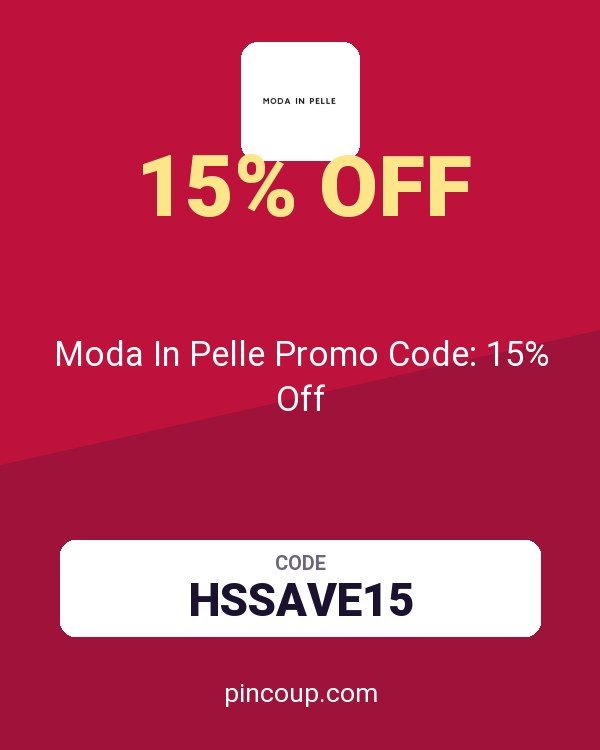 Moda In Pelle Promo Code: 15% Off