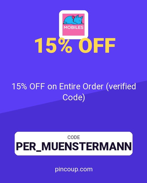 Mobiles.co.uk coupon: 15% OFF on Entire Order (verified Code)