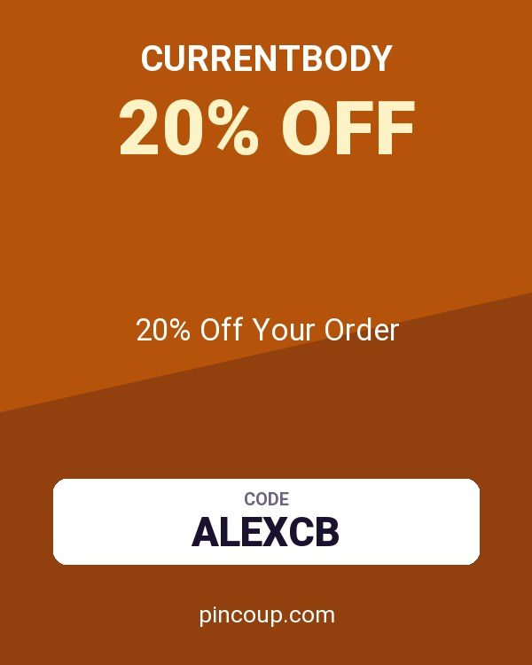 CurrentBody coupon: 20% Off Your Order