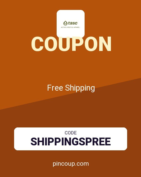 tasc Performance coupon: Free Shipping