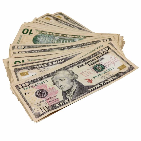 $10 RealAged® New Series Bills - 500 Bills at Prop Money Inc.
