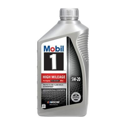 Mobil High Mileage Motor Oil 5w20 Full Synthetic 1 Qt Us at NAPA (Auto)