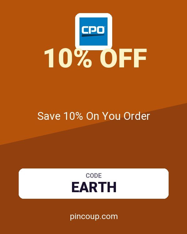 CPO Outlets coupon: Save 10% On You Order