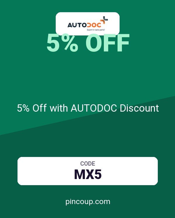 5% Off with AUTODOC Discount