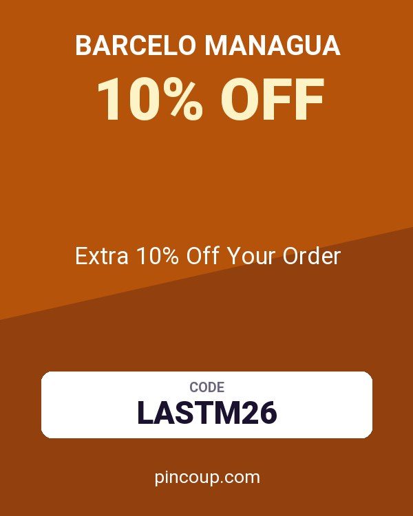 Barcelo Managua coupon: Extra 10% Off Your Order