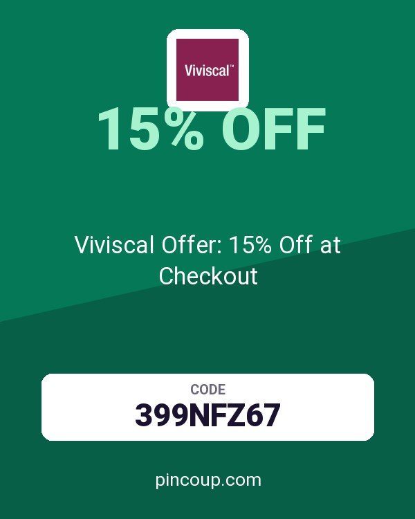 Viviscal Offer: 15% Off at Checkout
