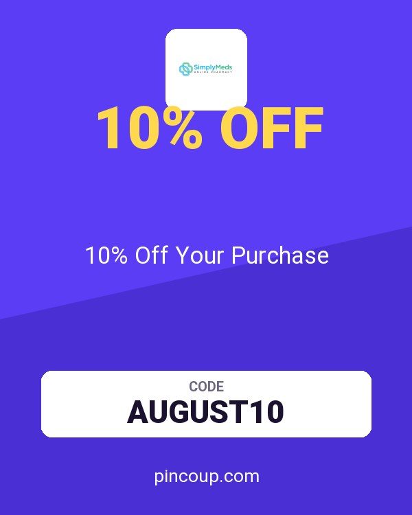 Simply Meds Online coupon: 10% Off Your Purchase