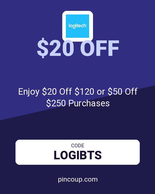 Logitech - US, Canada & Mexico coupon: Enjoy $20 Off $120 or $50 Off $250 Purchases