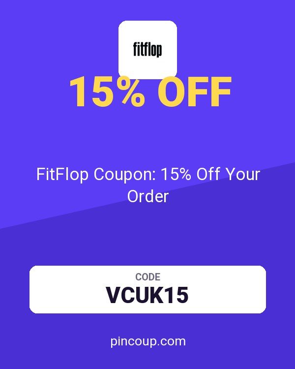 FitFlop Coupon: 15% Off Your Order