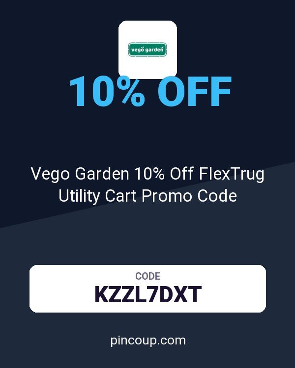 Vego Garden 10% Off FlexTrug Utility Cart Promo Code