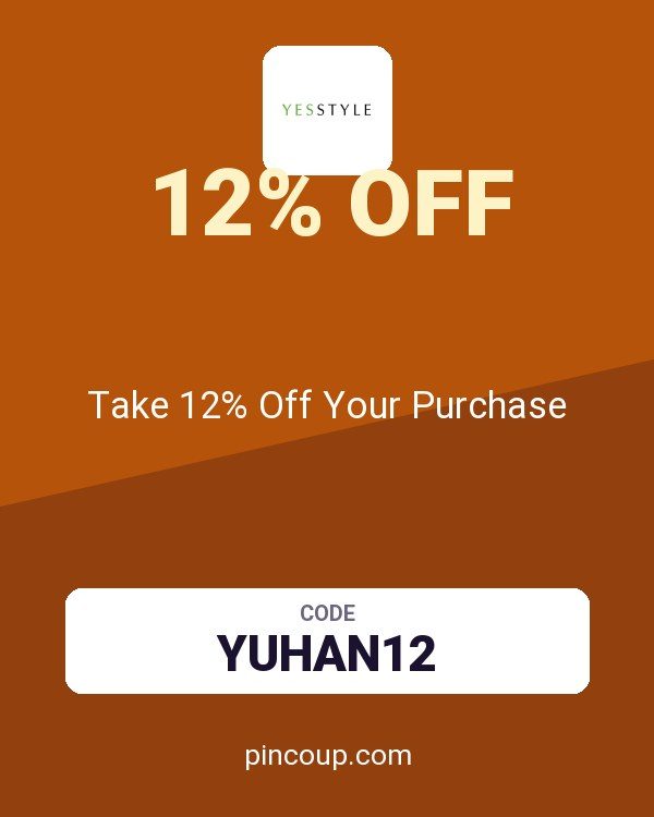 YesStyle US/ coupon: Take 12% Off Your Purchase