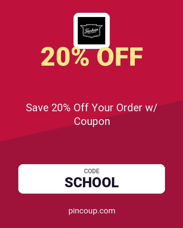 Florsheim: Save 20% Off Your Order w/ Coupon