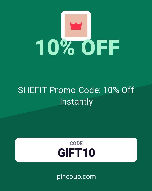 SHEFIT Promo Code: 10% Off Instantly