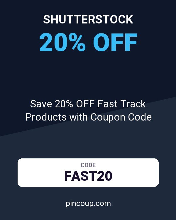 Shutterstock: Save 20% OFF Fast Track Products with Coupon Code