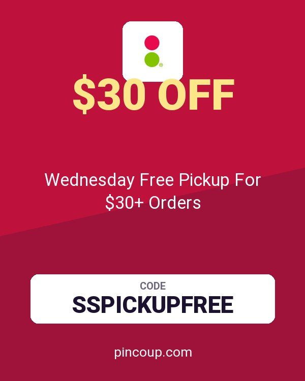 Stop & Shop coupon: Wednesday Free Pickup For $30+ Orders