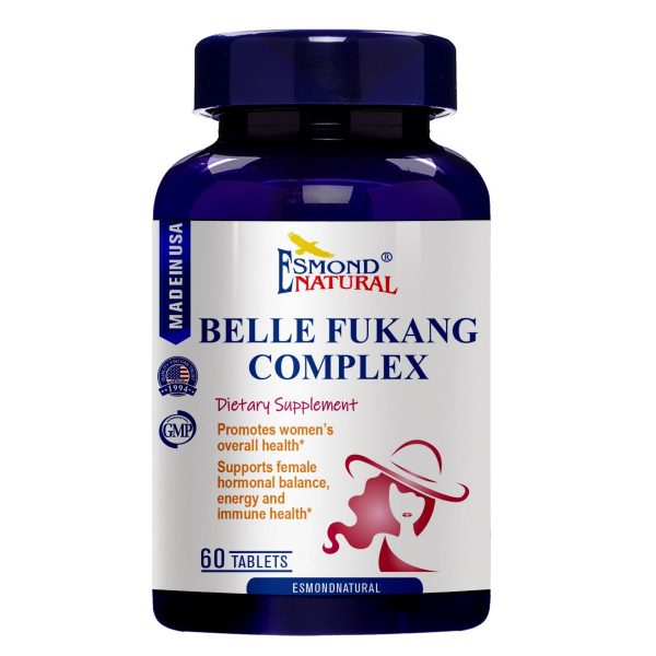 Belle Fukang Complex (Promotes women overall health. Support female hormonal balance, energy and immune health), USA, FDA, GMP, NPAC-60 Tablets at Esmond Natural