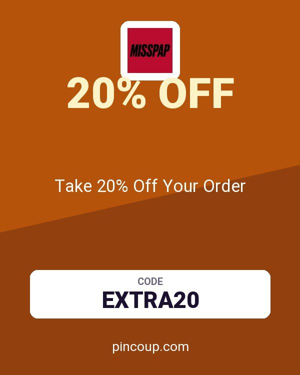 Misspap UK & IE coupon: Take 20% Off Your Order