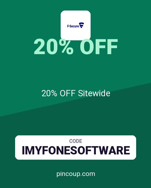 F-Secure | Internet Security & VPN coupon: 20% OFF Sitewide