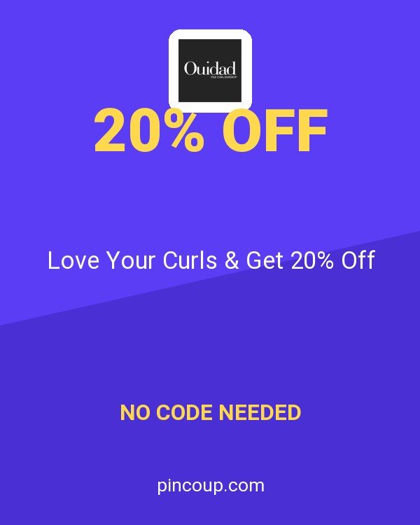 Ouidad coupon: Love Your Curls & Get 20% Off