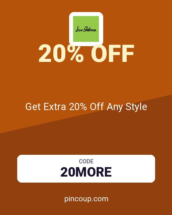 Sam Edelman coupon: Get Extra 20% Off Any Style