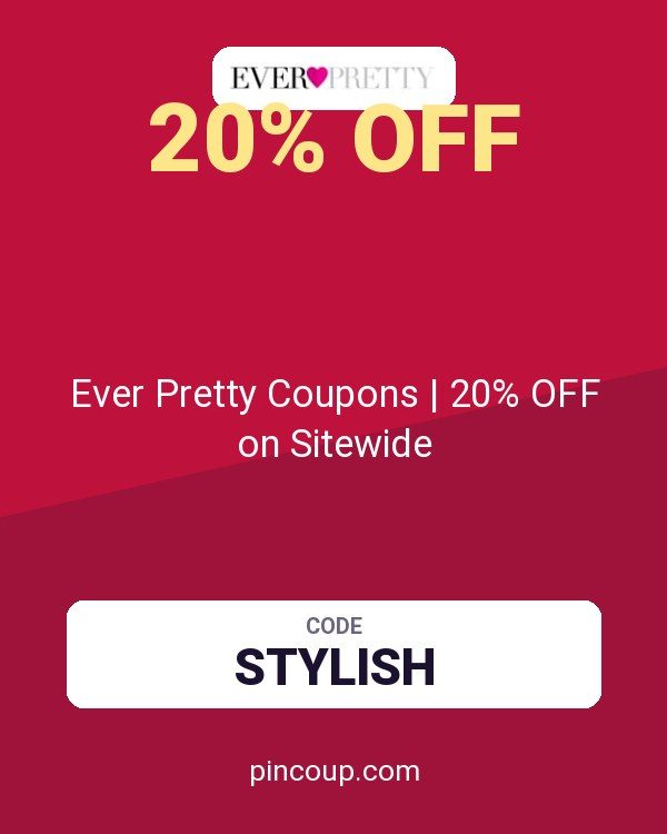 Ever Pretty Coupons | 20% OFF on Sitewide
