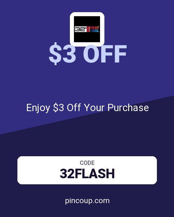 32 Degrees coupon: Enjoy $3 Off Your Purchase