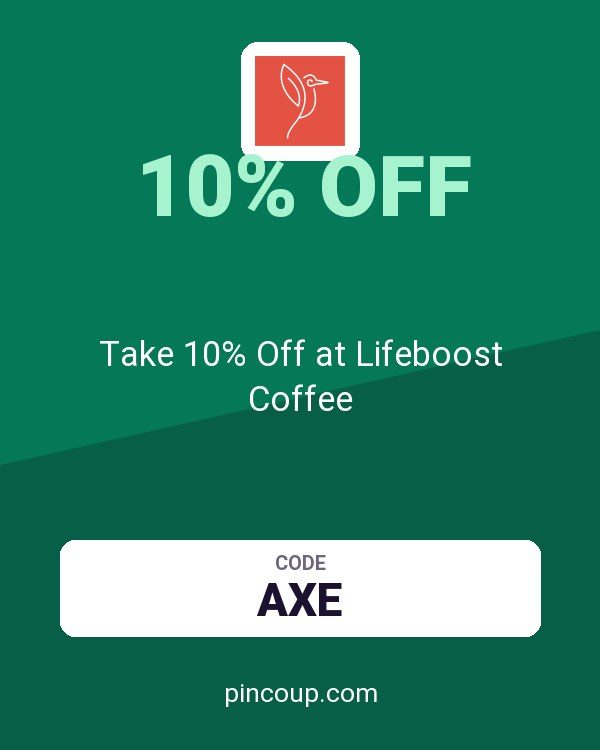 Lifeboost Coffee LLC coupon: Take 10% Off at Lifeboost Coffee