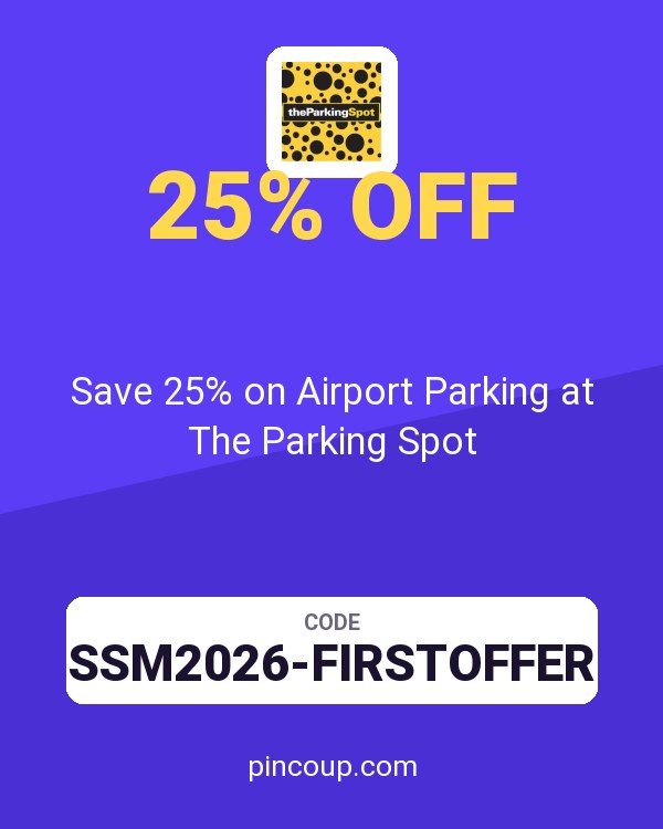 Save 25% on Airport Parking at The Parking Spot