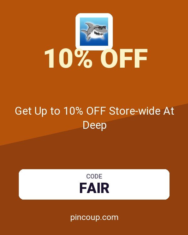 Deep Discount coupon: Get Up to 10% OFF Store-wide At Deep