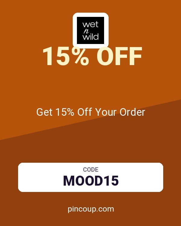 Wet n Wild coupon: Get 15% Off Your Order