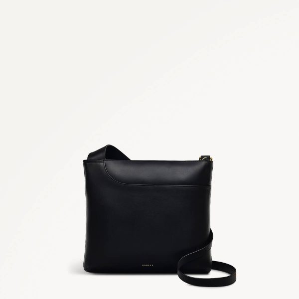 Black Large Ziptop Cross Body Pockets SS25 Radley London