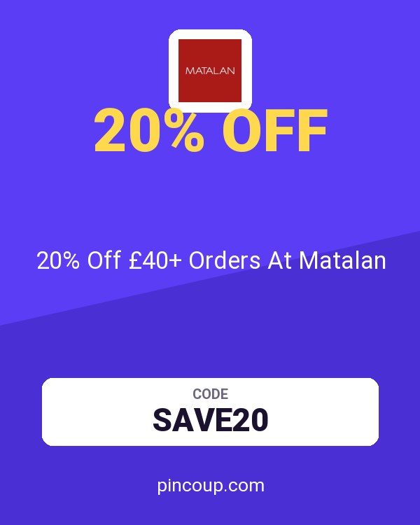 20% Off £40+ Orders At Matalan