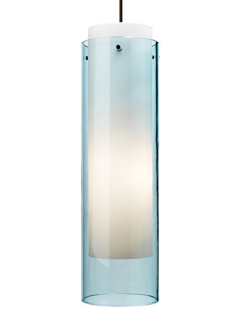 Visual Comfort Modern Collection 700TDECGPQZ-LED927 Echo LED 5 inch Antique Bronze Pendant Ceiling Light, Grande at Lighting New York