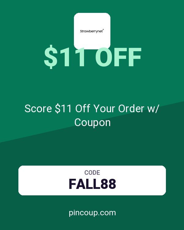 Strawberrynet: Score $11 Off Your Order w/ Coupon