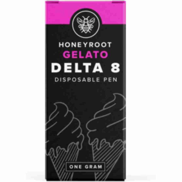 HoneyRoot Gelato 1g Delta 8 Disposable at D8 Super Store