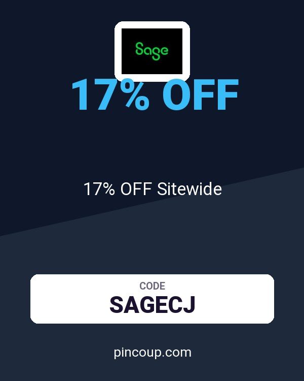 Sage coupon: 17% OFF Sitewide