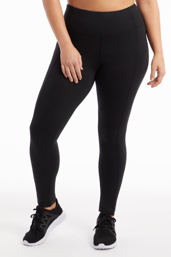High-rise Tummy Control Leggings (Plus Size) Black / 0x at Marika