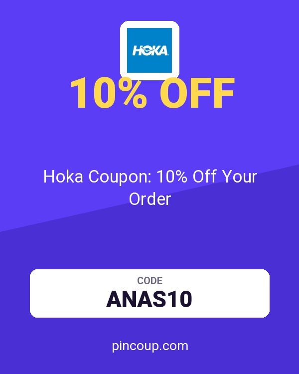 Hoka One: Hoka Coupon: 10% Off Your Order