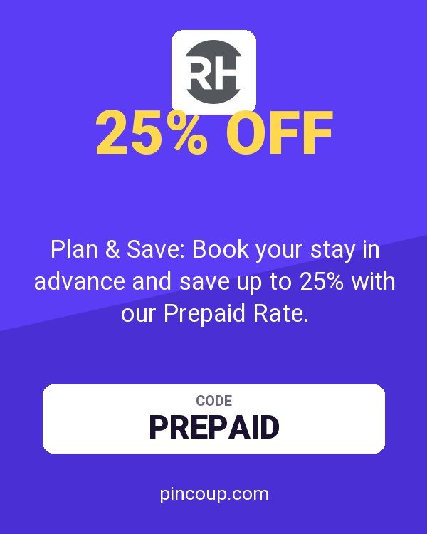 Radisson Hotels coupon: Plan & Save: Book your stay in advance and save up to 25% with our Prepaid Rate.