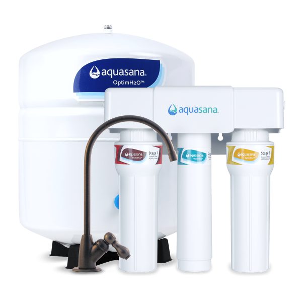 Aquasana OptimH2O Reverse Osmosis Fluoride Water Filter OptimH2O Oil Rubbed Bronze Aquasana at Aquasana Home Water Filters