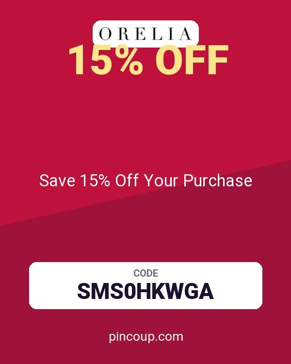 Orelia Jewellery coupon: Save 15% Off Your Purchase