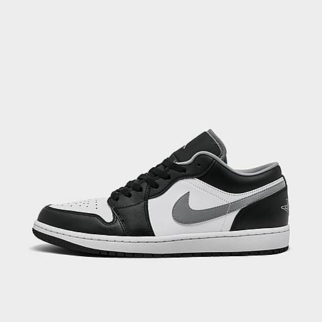 Jordan Men's Air Retro 1 Low Casual Shoes in Black/Particle Grey/White Size: 11.5 at JD Sports