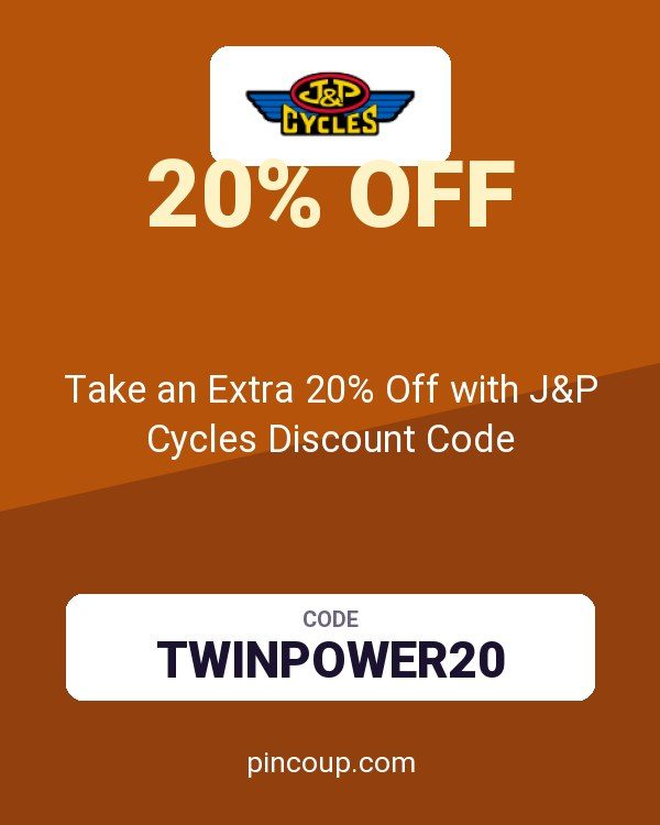 Take an Extra 20% Off with J&P Cycles Discount Code