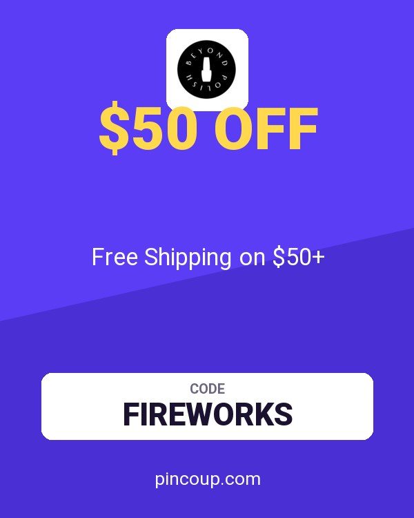 Beyond Polish coupon: Free Shipping on $50+