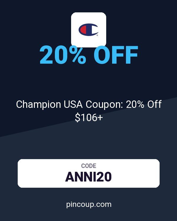 ChampionUSA.com: Champion USA Coupon: 20% Off $106+