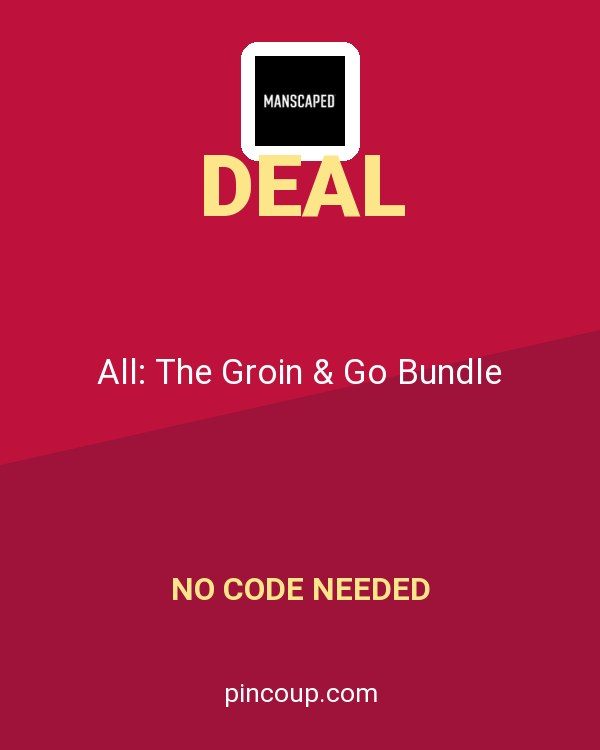 Manscaped coupon: All: The Groin & Go Bundle